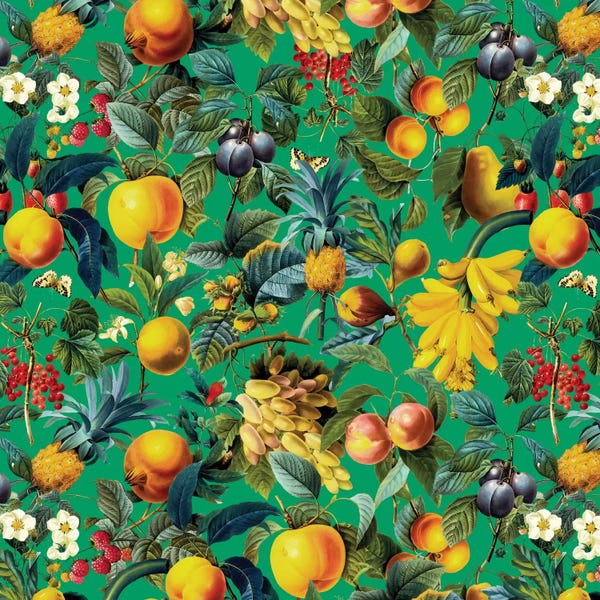 Gardening: Fruit Pattern by Burcu Korkmazyurek