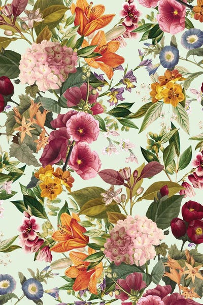 Summer Botanical Garden XVII by Burcu Korkmazyurek canvas print