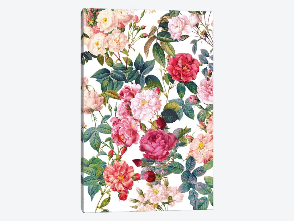 Rose Garden VII by Burcu Korkmazyurek 1-piece Canvas Wall Art