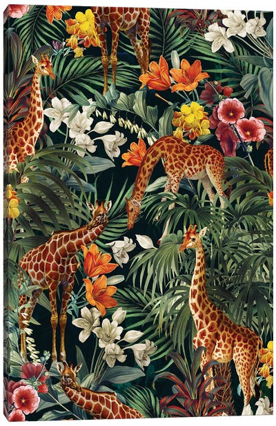 Beautiful Forest VIII Canvas Art Print - Floral & Botanical Patterns