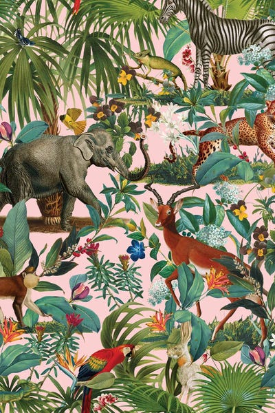 Animal Patterns: Beautiful Forest IX by Burcu Korkmazyurek