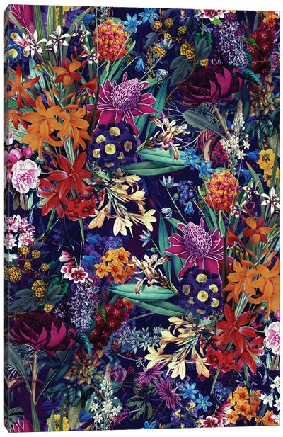 Future Nature XIII Canvas Art Print - Floral & Botanical Patterns