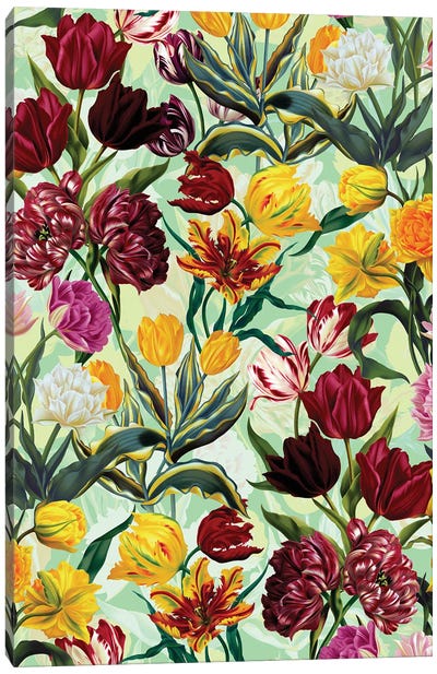 Summer Dreams - Tulips Canvas Art Print - Burcu Korkmazyurek
