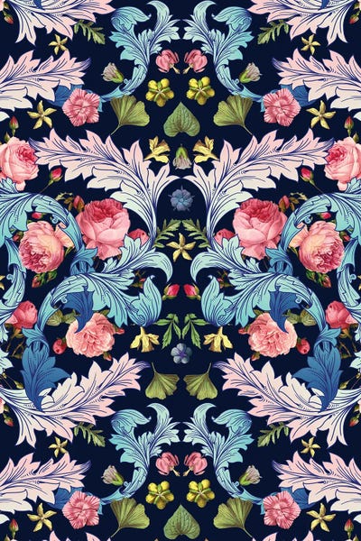 Damask: Garden Ornament III by Burcu Korkmazyurek