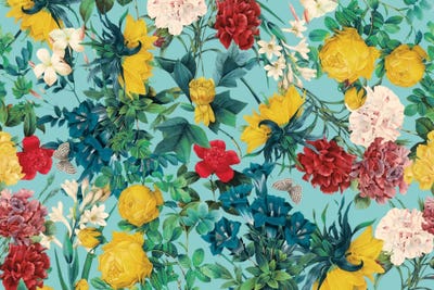 Summer Botanical III by Burcu Korkmazyurek canvas print