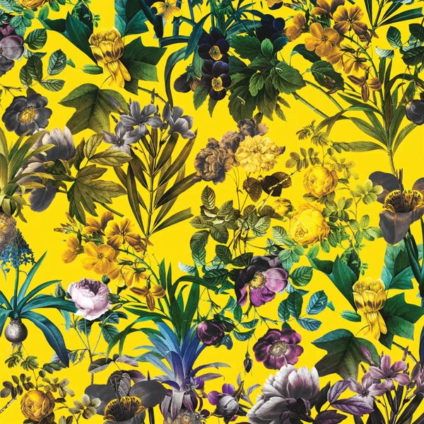 Burcu Korkmazyurek: Tropical Jungle I by Burcu Korkmazyurek