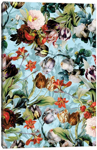 Summer Botanical VI Canvas Art Print - Tulip Art