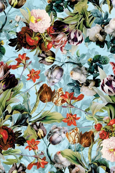 Grandmillenial Decor: Summer Botanical VI by Burcu Korkmazyurek