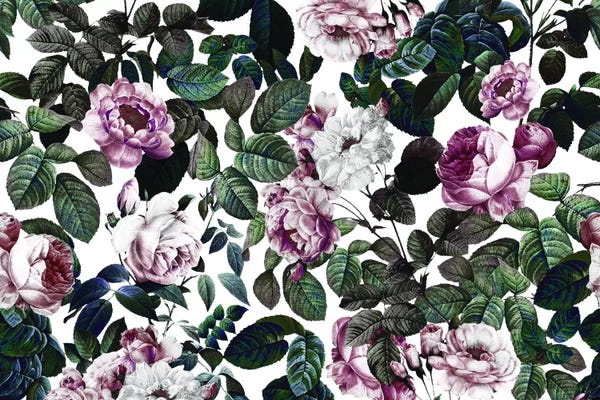 Granny Chic: Vintage Garden II by Burcu Korkmazyurek