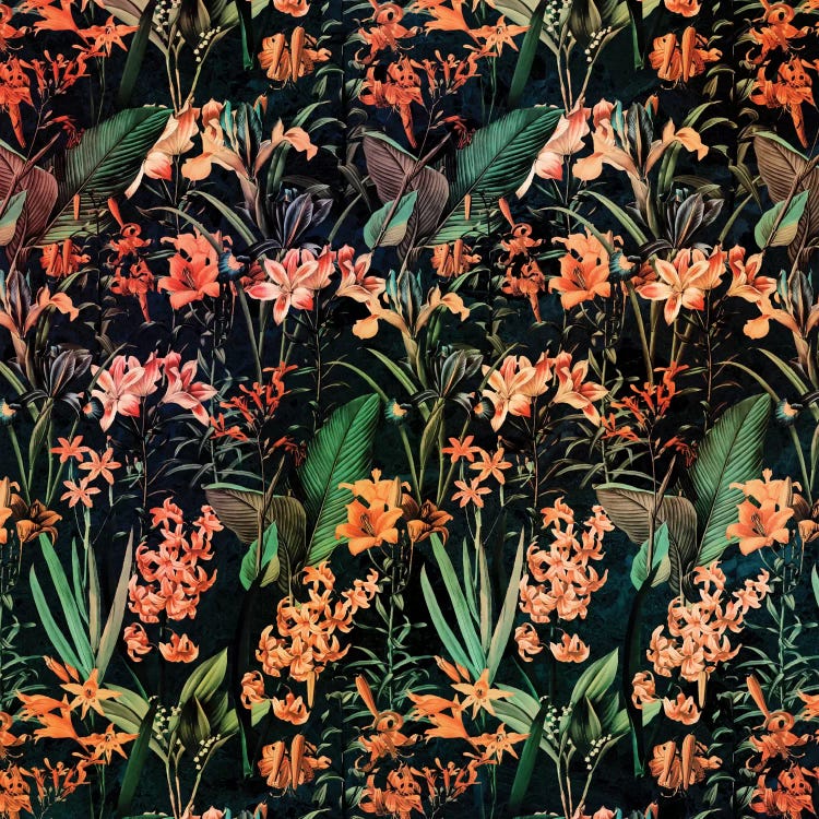 Exotic Garden by Burcu Korkmazyurek wall art