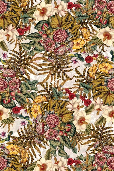 Granny Chic: Exotic Garden XI by Burcu Korkmazyurek