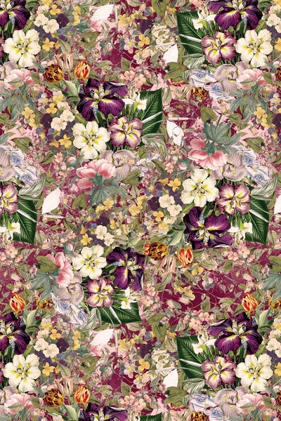 Granny Chic: Exotic Garden XII by Burcu Korkmazyurek