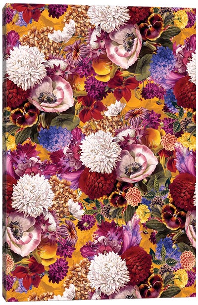 Exotic Garden XIII Canvas Art Print - Lilac Art