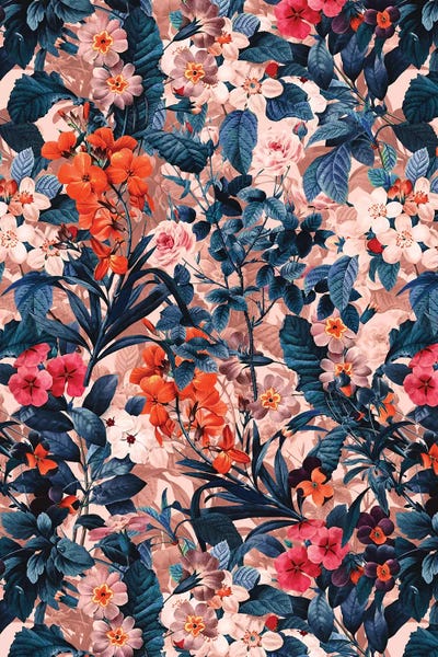 Floral & Botanical Patterns: Summer Botanical Garden XI by Burcu Korkmazyurek