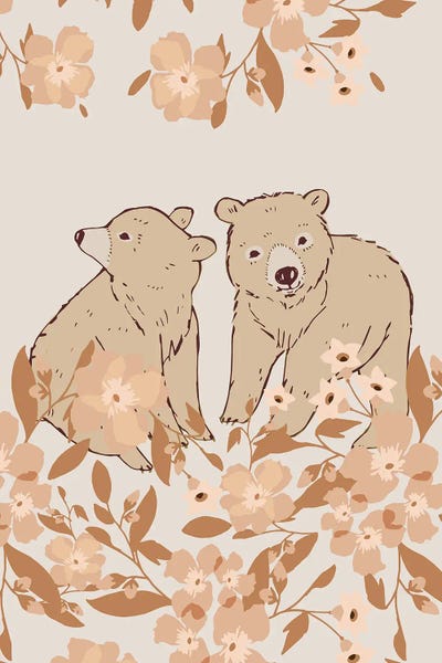 Brown Bears: Two Bears by Bernadett Urbanovics