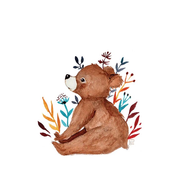 Brown Bears: Lonely Bear by Bernadett Urbanovics