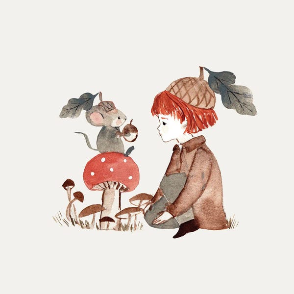 Bernadett Urbanovics: Acorn Friends by Bernadett Urbanovics