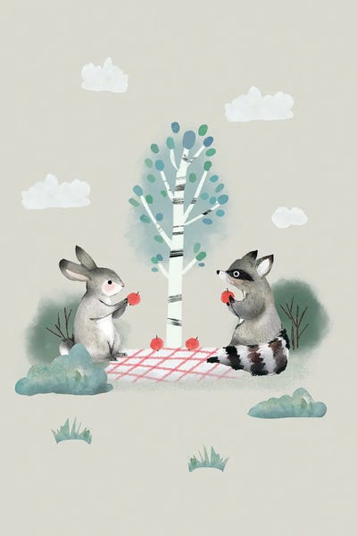 Raccoons: Pick Nick by Bernadett Urbanovics