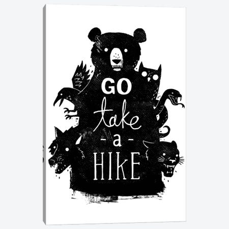 Go Take A Hike Canvas Print #BUX11} by Michael Buxton Art Print