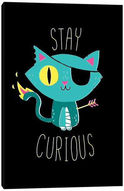 Stay Curious Canvas Art Print