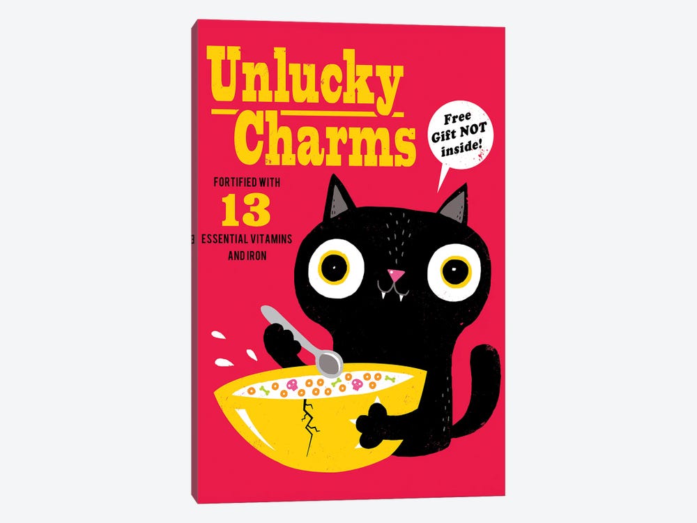 Unlucky Charms by Michael Buxton 1-piece Canvas Artwork