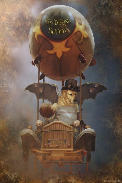 Steampunk: Buddy II by Babette Van den Berg