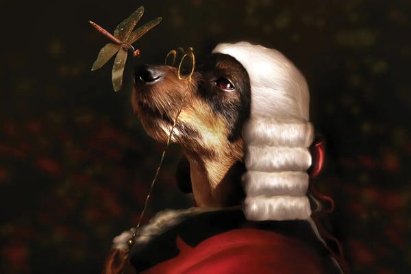 Babette Van den Berg: Sir Dashound by Babette Van den Berg