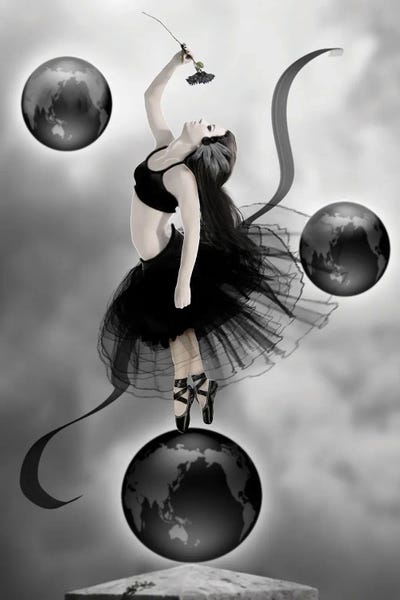 Goth Art: The Dancer by Babette Van den Berg
