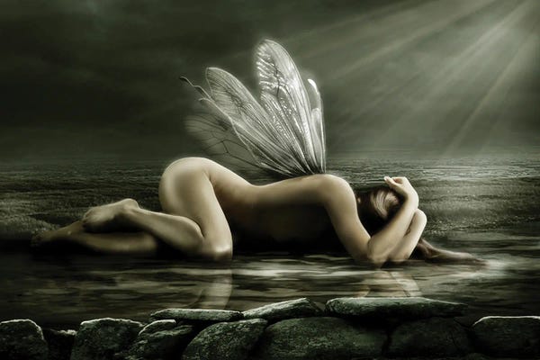 Babette Van den Berg: Ocean Fairy by Babette Van den Berg