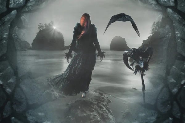 Goth Art: Afar by Babette Van den Berg