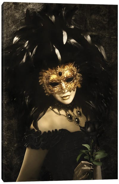 Bal Du Mask III Canvas Art Print - Babette Van den Berg