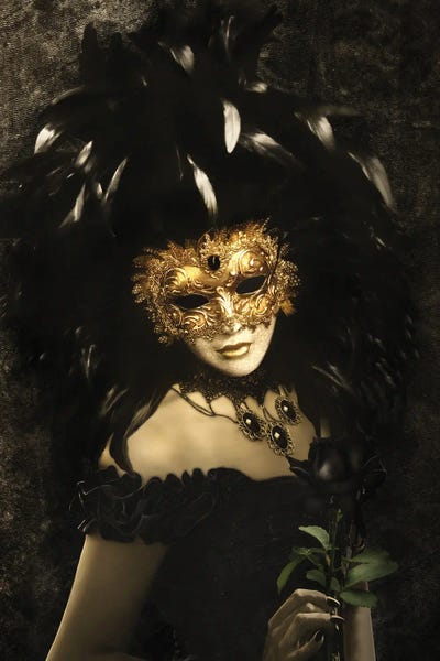 Goth Art: Bal Du Mask III by Babette Van den Berg