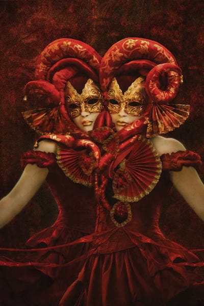 Babette Van den Berg: Bal Du Mask IV by Babette Van den Berg