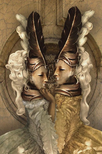 Historical Fashion: Bal Du Mask V by Babette Van den Berg