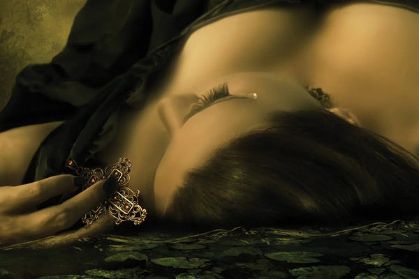 Goth Art: Teardrop by Babette Van den Berg