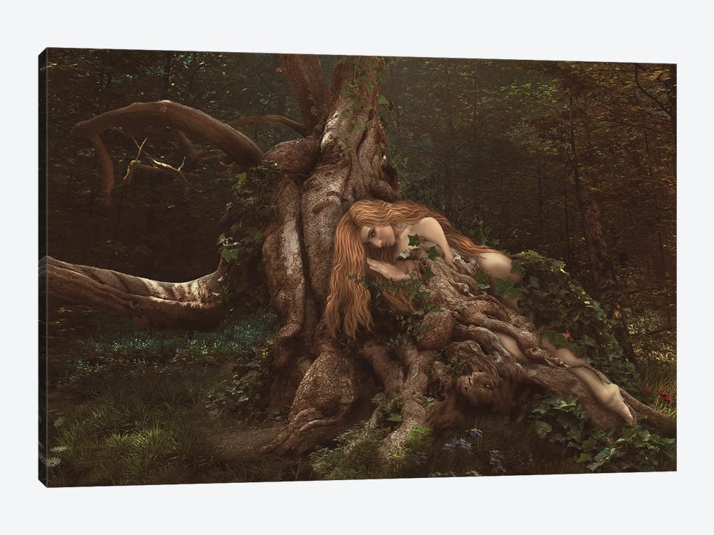 Art Tree Collection IX by Babette Van den Berg 1-piece Canvas Print