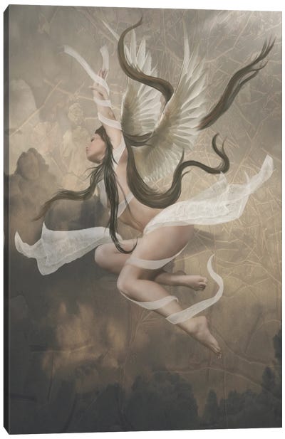 Angel I Canvas Art Print - Babette Van den Berg