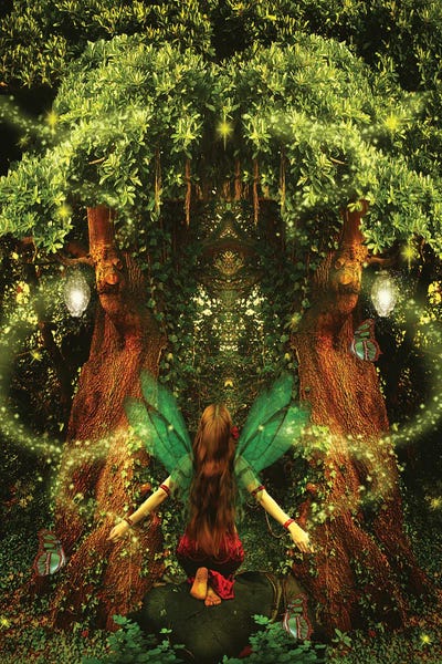 The Secret Lives Of Fairies: Fairy XXXVIII by Babette Van den Berg