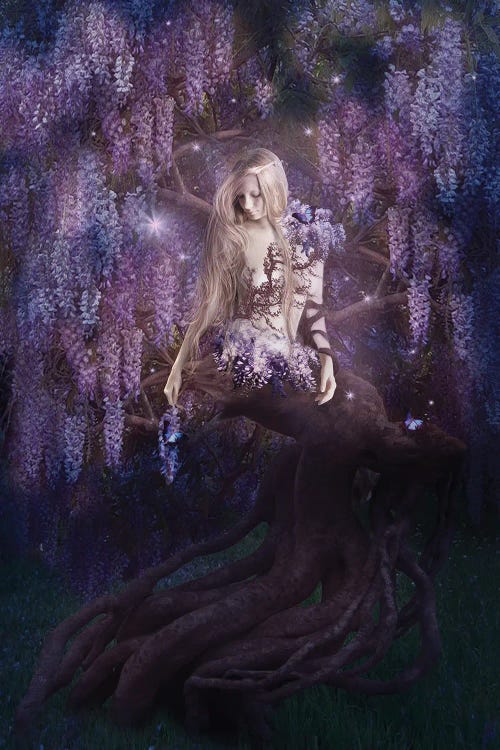Wisteria by Babette Van den Berg wall art