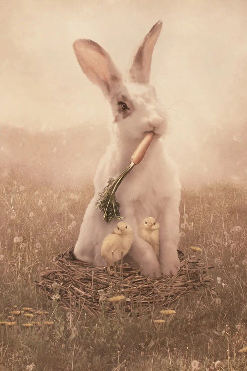 Easter Bunny by Babette Van den Berg wall art