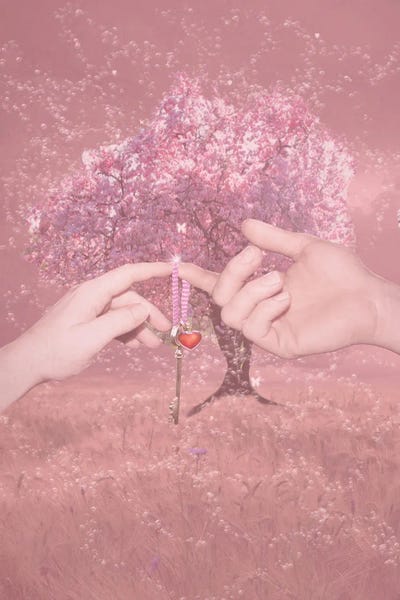 Blossoms: Loving II by Babette Van den Berg