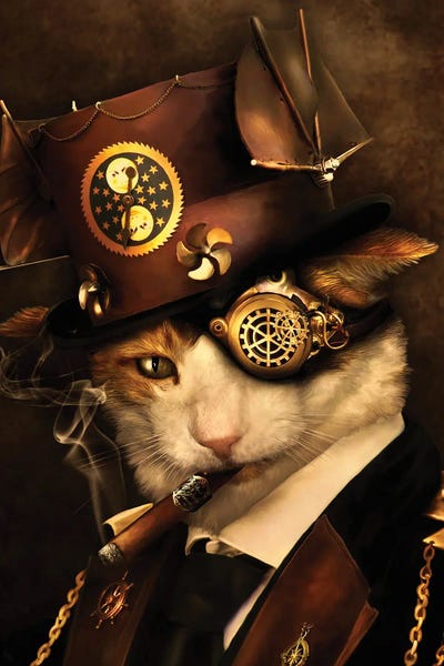 Steampunk: Pipo Steamer by Babette Van den Berg