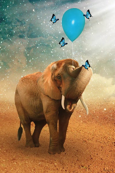 Balloons: The Elephant Ricardo IV by Babette Van den Berg
