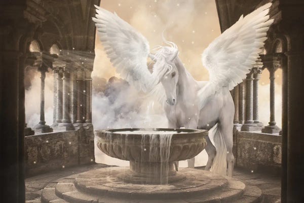 Fountains: The Unicorn From Heaven by Babette Van den Berg