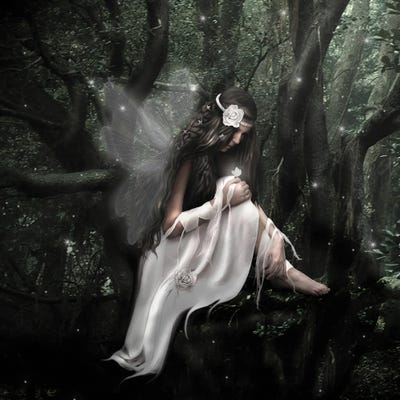 My Immortal Cathleen 2015 by Babette Van den Berg framed wall art