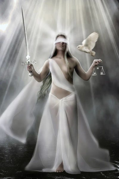 Doves & Pigeons: Blind Justice by Babette Van den Berg