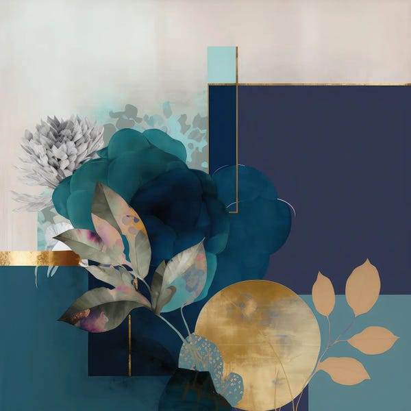 Bella Eve: Vintage Gold Flora by Bella Eve