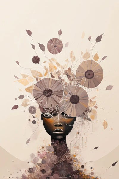 Bella Eve: Aria - Flower Portrait by Bella Eve