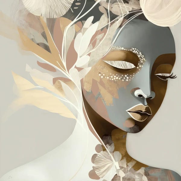 Bella Eve: Annabelle - Abstract Portrait by Bella Eve