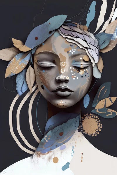 Bella Eve: Bluebell - Female Portrait by Bella Eve